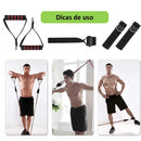 Kit Extensores Elásticos + Mini Bands