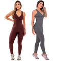 Kit com 2 Macacões Longos Fitness para Academia