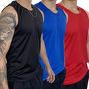 Kit com 3 Regatas Masculinas